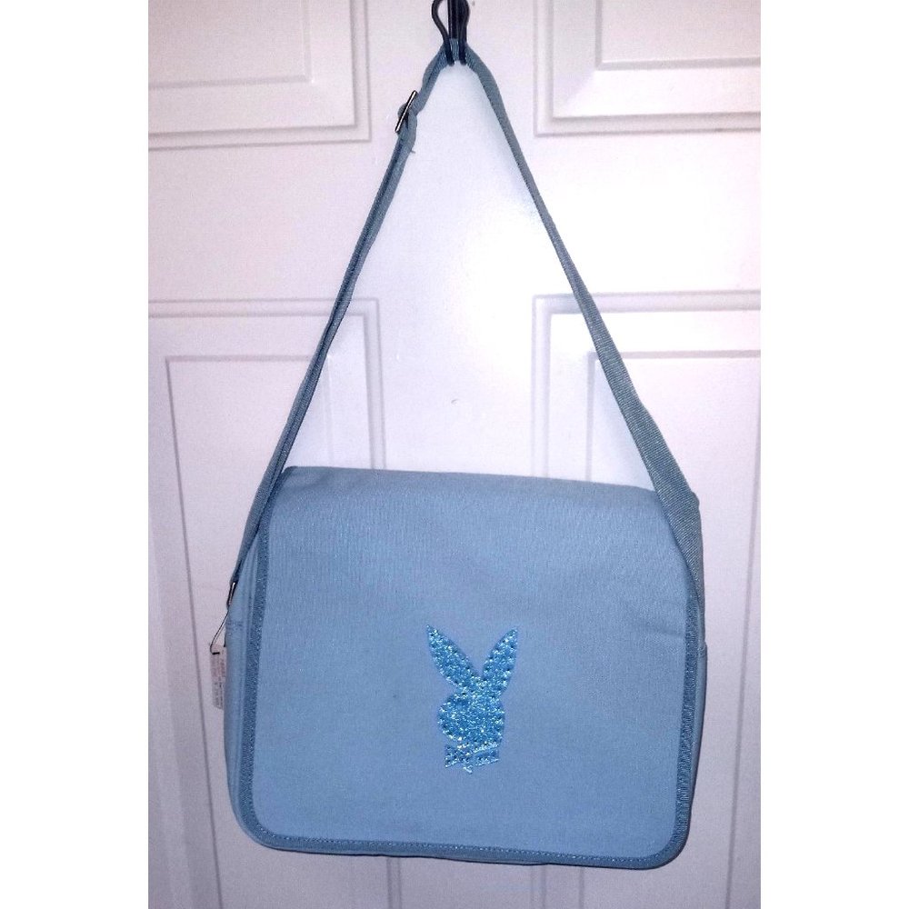 Playboy Canvas Shoulder Book Bag